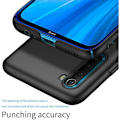 Pikkukuva 5 / 7: Redmi Note 8 Erittäin ohut kumipinnoitettu mattamusta Cover Basic V2 Black