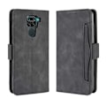 Miniatyrbillede 2 af 6: Xiaomi Redmi Note 9 Wallet Case PU Læder 6-SLOT Winston V3 Black