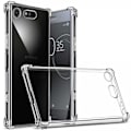 Pikkukuva 1 / 4: Xperia XZ1 Compact Iskunvaimennin Silikoni Shell Shockr Transparent