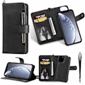 Miniatyrbillede 2 af 8: iPhone 11 Pro Max praktisk etui med magnetisk cover 6-rums Winston V2 Black