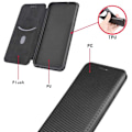 Pikkukuva 9 / 10: Xiaomi Mi 11 Flip Case -korttipaikka CarbonDreams Green Green