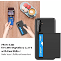Miniatyrbillede 6 af 6: Samsung S24 Plus Stöttåligt Skal Kortfack StreetWise - Sort