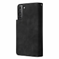 Miniatyrbillede 6 af 7: Samsung S21 FE multifunktionelt pung etui Lynlås 8-rum Svart