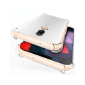 Miniatyrbillede 1 af 5: OnePlus 6T stødabsorberende silikoneskal Shockr Transparent
