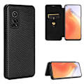Pikkukuva 1 / 9: Xiaomi Mi 10T / 10T Pro Flip Case -korttipaikka CarbonDreams Black