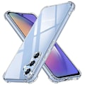 Miniatyrbild 1 av 4: Samsung A15 5G Stöttåligt Skal med Förstärkta Hörn Transparent