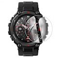 Miniatyrbillede 1 af 4: 2-PACK Amazfit T-Rex 2 Hærdet glas FullFrame 3D 0,2 mm 9H Transparent