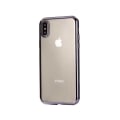 Miniatyrbillede 8 af 11: iPhone XS Max stødabsorberende gummicover Silver