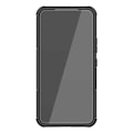 Pikkukuva 2 / 5: Samsung S22 Plus Stöttåligt Skal med Stöd Active Black