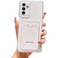 Miniatyrbild 1 av 6: Stöttåligt Skal med Kortfack Förstärkta Hörn Samsung A35 5G