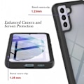 Miniatyrbild 5 av 5: Samsung S22 Plus Heltäckande Premium 3D Skal ThreeSixty Transparent
