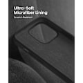 Miniatyrbillede 5 af 6: iPhone 14 Pro Ultra tyndt blødt gummibelagt mat sort cover Black