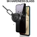 Miniatyrbillede 4 af 6: 2-PACK Samsung A13 5G / A04s Privacy Hærdet glas 0,26 mm 2,5D 9H Transparent