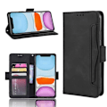 Miniatyrbillede 1 af 6: iPhone 14 Pung-etui PU-læder 6-LOMMES Winston V3 Black