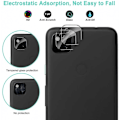 Miniatyrbillede 2 af 4: 2-PACK Google Pixel 4a 4G/LTE kamerabeskyttelse Lensbeskyttelse Transparent