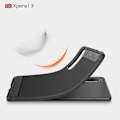 Miniatyrbillede 7 af 8: Xperia 1 II Shockproof Shell SlimCarbon (XQ-AT51) Black