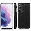 Pikkukuva 9 / 9: Samsung S22 Stöttåligt Skal Korthållare 3-FACK Flippr V2 Black