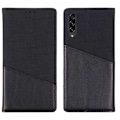 Miniatyrbild 7 av 7: Samsung A70 Elegant Fodral i PU-Läder med RFID Block Svart
