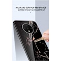 Miniatyrbillede 7 af 7: OnePlus 7T Marble Shell 9H hærdet glas bagside glas bagside V2 Black Svart/Guld