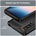 Miniatyrbillede 3 af 7: Google Pixel 7a Shockproof Shell SlimCarbon Black