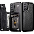 Pikkukuva 2 / 6: Samsung S21 Iskunkestävä kotelo, 3-taskuinen Flippr Black
