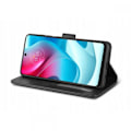 Miniatyrbillede 2 af 5: Motorola G60s Pung Etui PU Læder 4 RUMMET Black