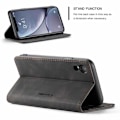 Pikkukuva 2 / 8: iPhone XR Elegant Flip Case CaseMe 3-FACK Black