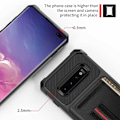 Pikkukuva 6 / 6: Samsung S10 Plus Iskunkestävä kansi korttipaikalla Solid V2 Black