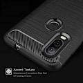 Pikkukuva 3 / 6: Motorola One Vision Iskunkestävä SlimCarbon-kuori Black