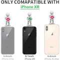 Miniatyrbild 7 av 7: iPhone XR Elegant & Stöttåligt Skal med Ringhållare Flawless Mörkgrön