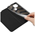 Pikkukuva 5 / 5: Google Pixel 4a 4G / LTE Flip Case Smooth -korttipaikka Black