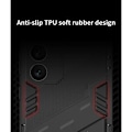 Miniatyrbild 8 av 9: Samsung A35 5G Stöttåligt Skal med Kickstand ThinArmor V2 - Svart Svart