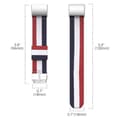 Pikkukuva 6 / 6: Nato-rannekoru Fitbit Charge 2 Multicolor