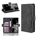 Miniatyrbillede 1 af 6: Samsung Galaxy S20 Ultra Wallet Case PU Læder 6-LOMMES Winston V3 Black