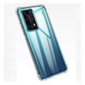 Miniatyrbillede 1 af 6: Huawei P40 Pro stødabsorberende silikone Shell Shockr Transparent