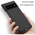 Miniatyrbillede 5 af 7: Google Pixel 6 Ultra Thin Mat Sort Cover Basic V2 Black