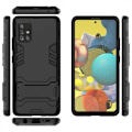 Miniatyrbillede 7 af 9: Samsung A51 stødsikkert cover med tynd armering Black