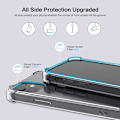 Miniatyrbillede 3 af 6: iPhone 13 Pro stødabsorberende silikone Shell Shockr Transparent