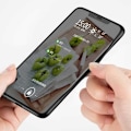 Pikkukuva 3 / 7: iPhone XS Max Marble Shell 9H Tempered Glass Back Glassback V2 Green Emerald Green