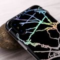 Miniatyrbillede 9 af 11: iPhone XS Max stødabsorberende marmoretui Lazr Svart