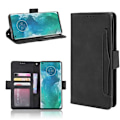Miniatyrbillede 1 af 5: Motorola Moto Edge Plus tegnebog etui PU læder 6-SLOT Winston V3 Black