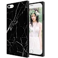 Pikkukuva 1 / 5: iPhone 7 Plus / 8 Plus Tyylikäs Marble Shell Square Svart