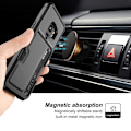Pikkukuva 5 / 7: Samsung S9 Iskunkestävä kansi korttilokerolla Solid V2 Black