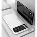 Miniatyrbillede 4 af 7: iPhone XS Max Ultra tynd stødabsorberende skal Blanc Svart