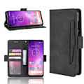 Miniatyrbillede 1 af 5: Motorola One Vision Wallet Case PU Læder 6-SLOT Winston V3 Black