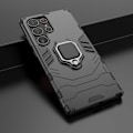 Pikkukuva 6 / 6: Samsung S23 Ultra iskunkestävä kotelo ThinArmor sormustelineellä Black