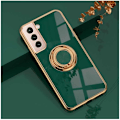 Pikkukuva 8 / 9: Samsung S22 Plus Elegant & Stöttåligt Skal med Ringhållare Flawless Mörkgrön