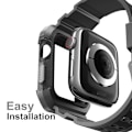 Miniatyrbild 4 av 5: Apple Watch Series 6 40mm Stöttåligt Skal med Armband TerraActive Svart