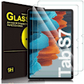 Miniatyrbild 1 av 7: Samsung Tab S7 / Tab S8 Härdat glas 0.26mm 2.5D 9H Transparent