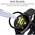 Miniatyrbild 4 av 6: Samsung Galaxy Watch Active 2 40mm 3D Härdat Glas 0.2mm 9H Transparent